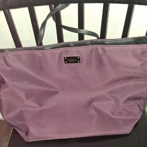 Kate Spade Deep Purple Tote Bag